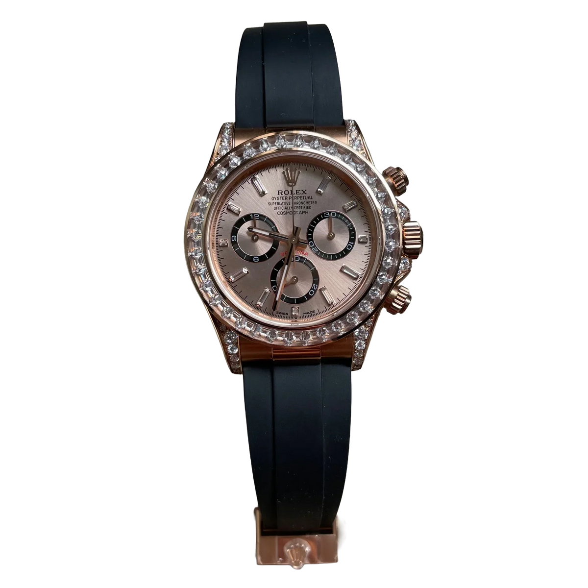 Daytona Cosmograph Everose gold Sundust Dial Diamond 40mm 126535TBR-0002