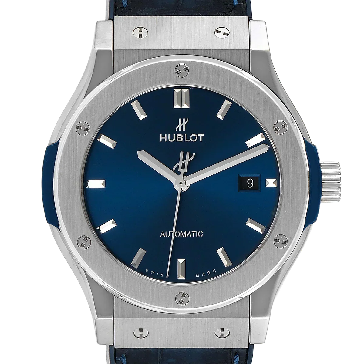 Classic Fusion Titanium 42mm Blue Dial Mens Watch 542.NX.7170.LR