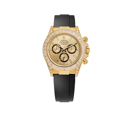Daytona Oyster, 40mm, yellow gold and diamonds Reference 126538TBR ...