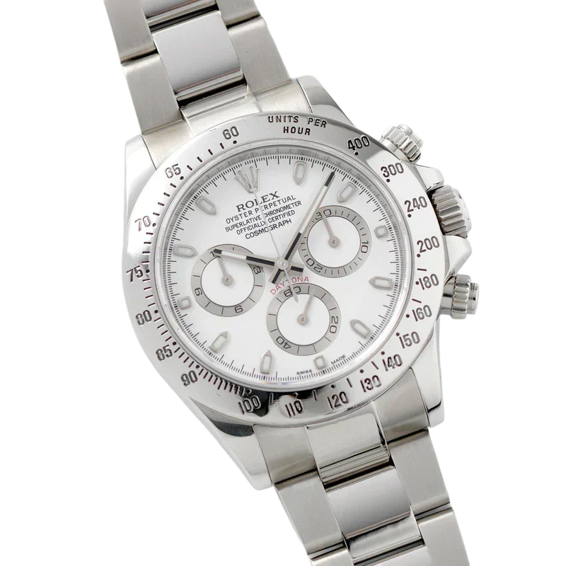 Daytona 40mm 116520 White APH Dial
