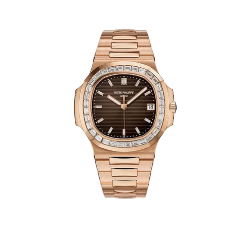 Patek Philippe Nautilus Rose Gold Diamond Bezel 5723/1R-010