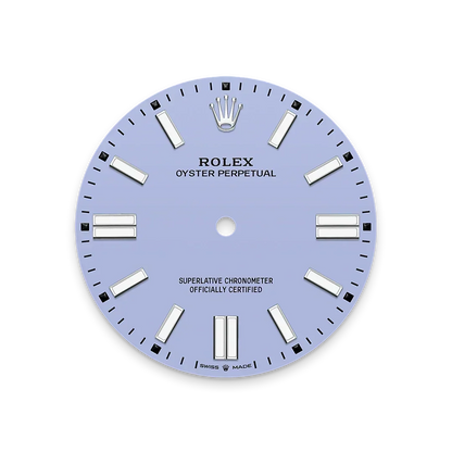 Oyster Perpetual 41mm Stainless Steel Lavender Dial Men Watch 134300-0012 New 2025