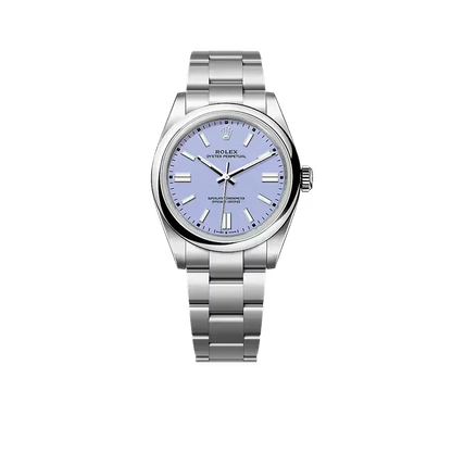 Oyster Perpetual 41mm Stainless Steel Lavender Dial Men Watch 134300-0012 New 2025