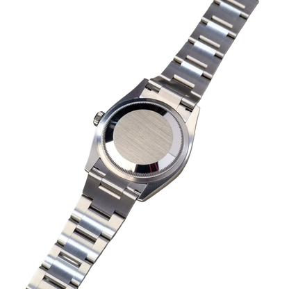 Oyster Perpetual 41mm Stainless Steel Med Blue Dial Men Watch 134300-0009 New 2025